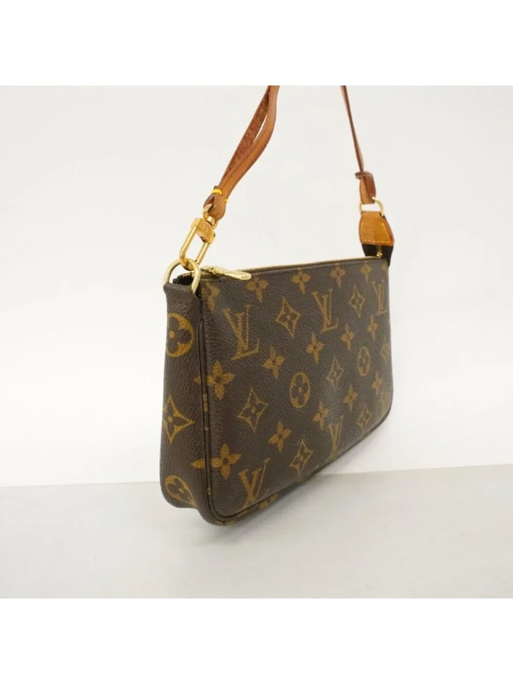 Louis Vuitton Pouch Monogram Pochette Accessoires Brown
